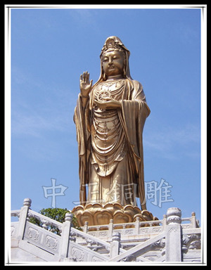 鑄銅觀音像