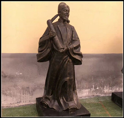 郭守敬銅雕