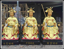 三霄娘娘銅像