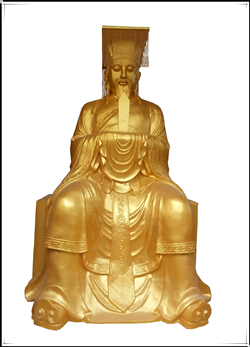 玉皇大帝銅雕塑