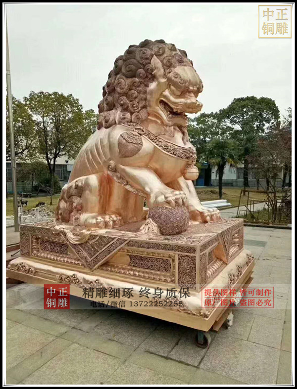 3米故宮獅