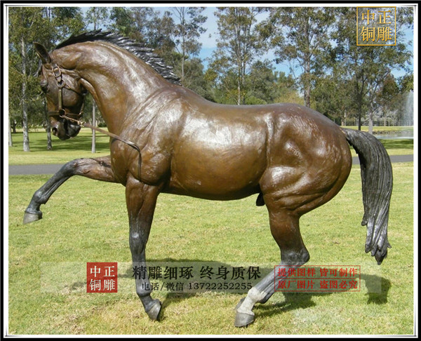 銅馬雕塑加工