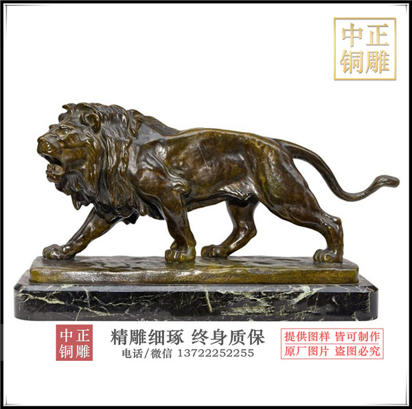 歐式銅獅子雕塑