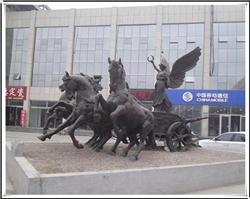 阿波羅戰車銅雕塑|阿波羅戰車雕塑價格