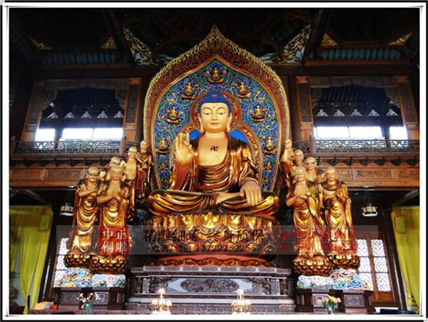 銅雕佛像