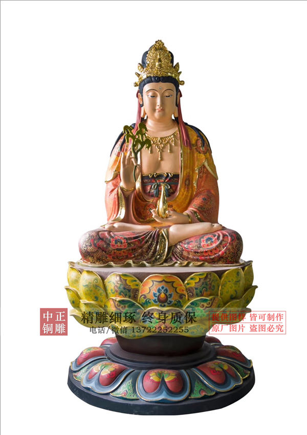 玻璃鋼銅觀音