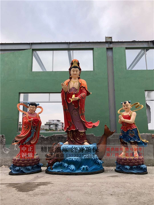 寺院觀音佛像