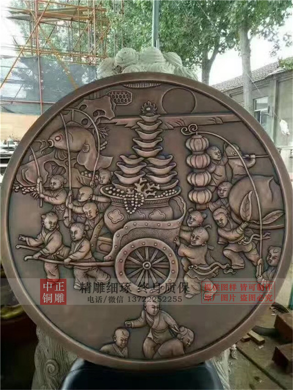 室內銅浮雕