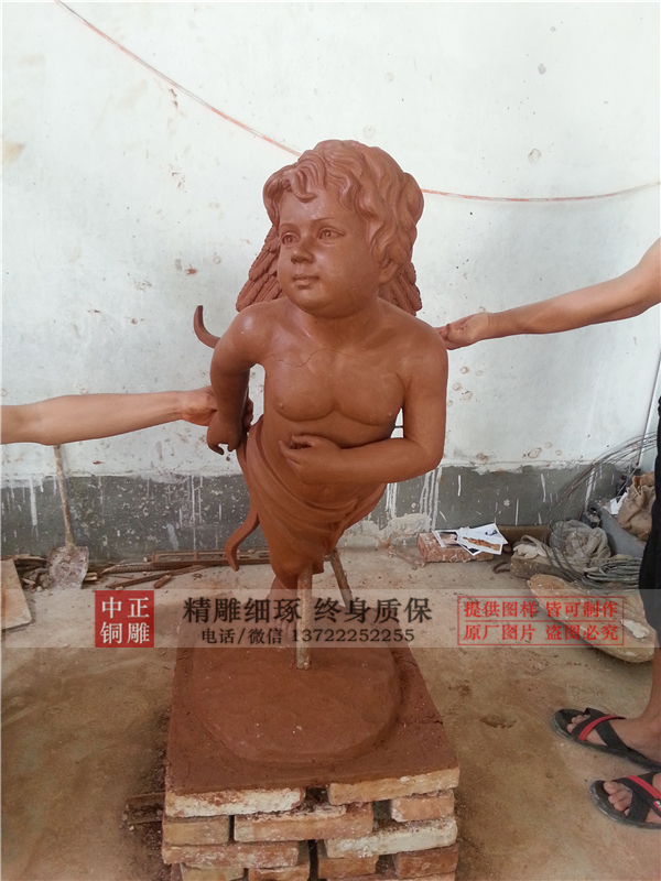 小天使銅雕