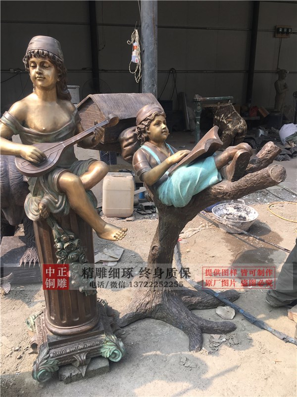 歐式人物雕塑