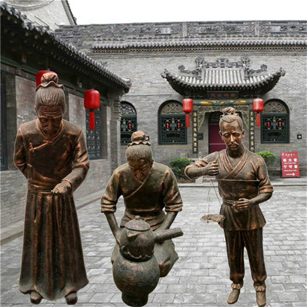 中醫文化銅像