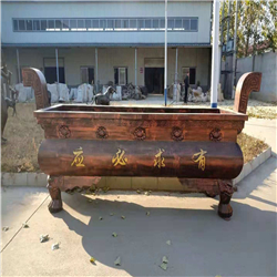 寺廟香爐雕塑