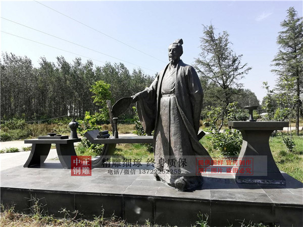 諸葛亮銅像