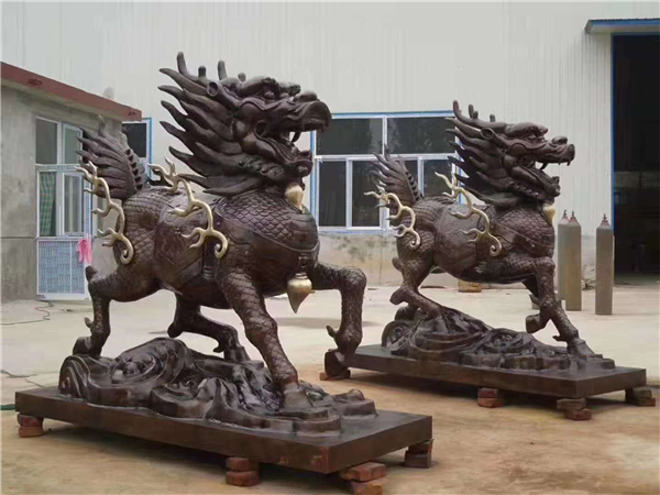 銅麒麟價格