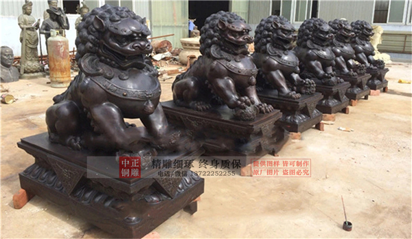 鑄銅獅子生產廠家