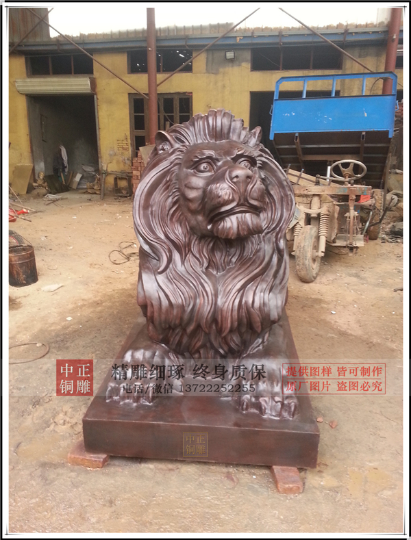 鑄銅匯豐獅