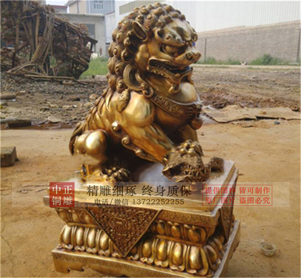 各種尺寸銅獅子.jpg