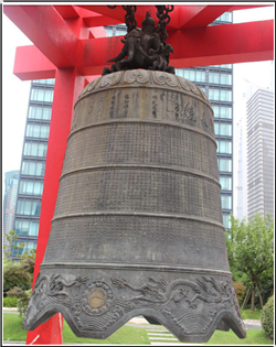 大型銅鐘鑄造