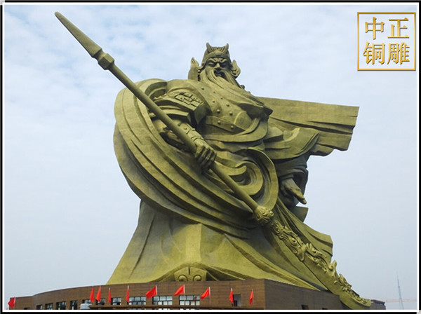 大型關公銅雕塑