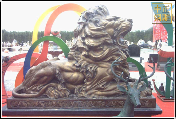 大型景區銅獅子雕塑.jpg