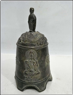 平安銅鐘鑄造