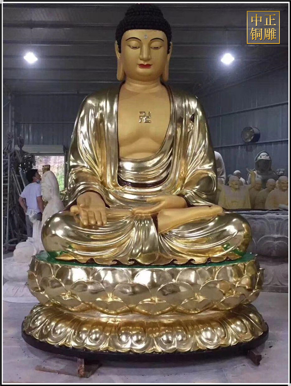 三寶佛雕塑
