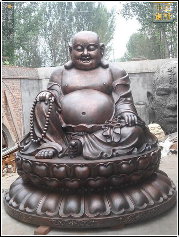 彌勒佛銅像