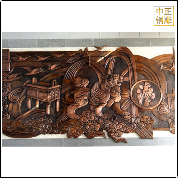 檢察院銅浮雕壁畫(huà)