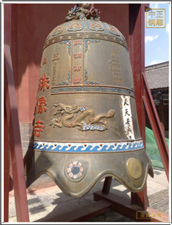 仿古鐵鐘雕塑