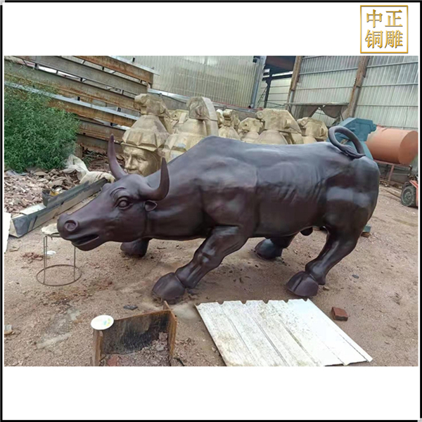 直購銅牛雕塑