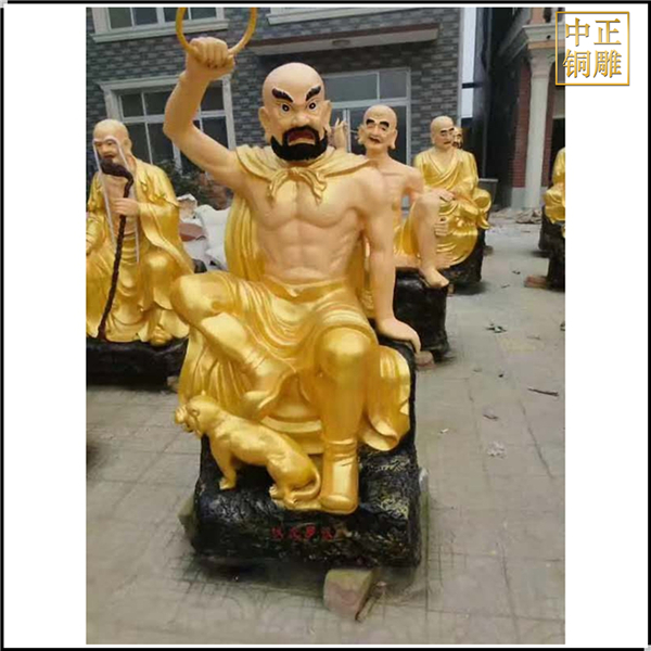 鑄銅十八羅漢