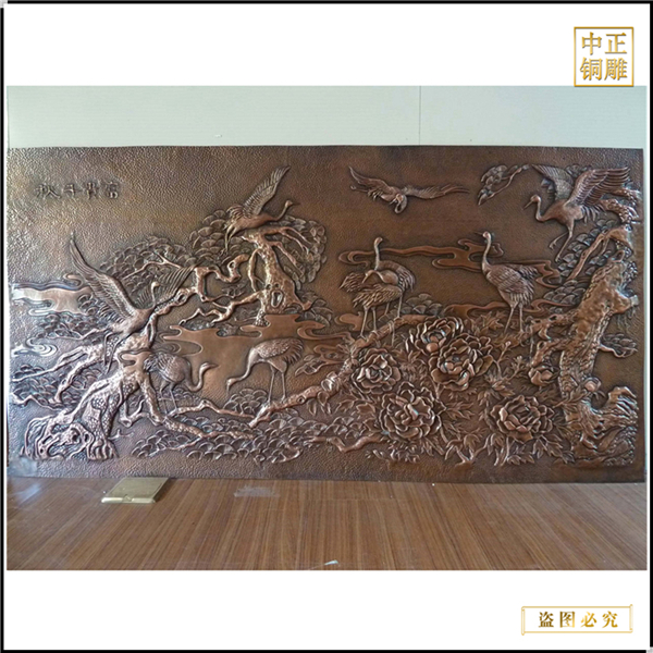 富貴千秋浮雕