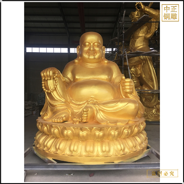 訂購(gòu)彌勒菩薩銅佛像