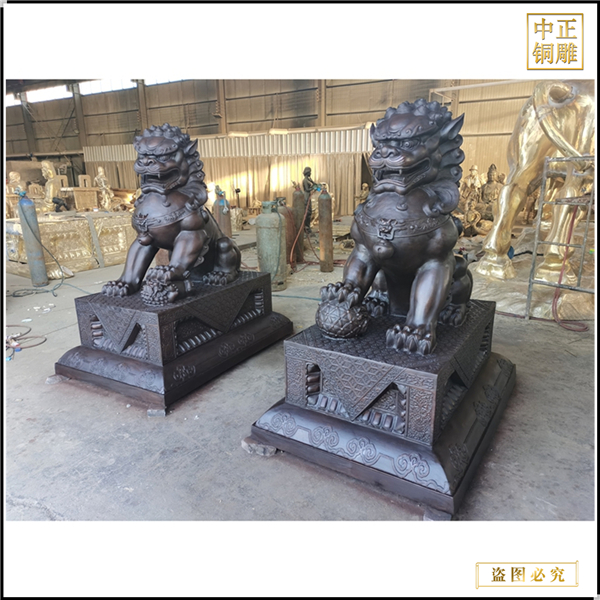 唐縣故宮銅獅子鑄造廠家
