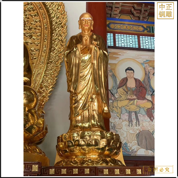 大型2米地藏王銅像鑄造廠