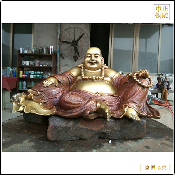 大肚彌勒佛銅像鑄造.jpg
