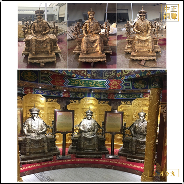 古代皇帝銅雕鑄造廠