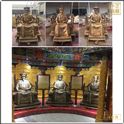 古代皇帝銅雕鑄造廠