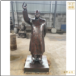 室外大型名人人物銅雕塑