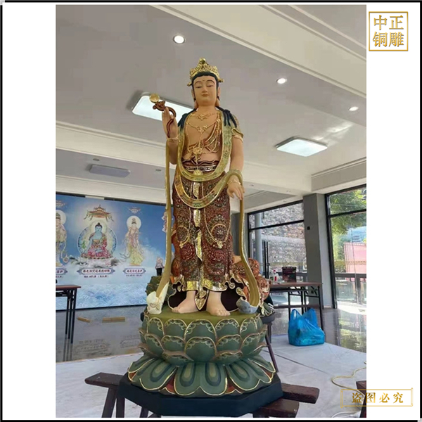 1米站像銅佛像
