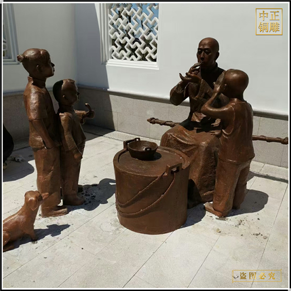 古代名人銅像鑄造