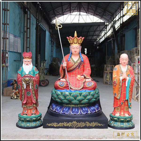 供應批發地藏王銅佛像