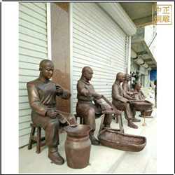 中醫文化雕塑圖片