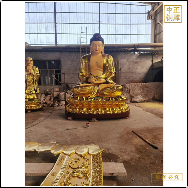 供應大型釋迦牟尼銅佛像